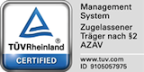 TÜV Reinland CERT 9001 Logo